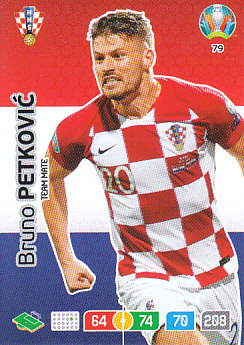 Bruno Petkovic Croatia Panini UEFA EURO 2020#079